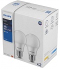 Żarówka LED Philips E27 A60 8W (60W) 2700K /cena za pudełko 2 sztuki