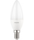 Żarówka LED Philips E14 5W (40W) 2700K  /cena za pudełko 4 sztuki