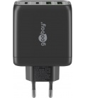 Szybka ładowarka sieciowa 2x USB + 2x USB-C™ PD (Power Delivery) (68 W) Goobay