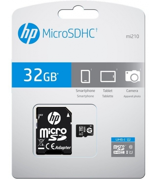 Karta microSD HP 32GB + adapter U1
