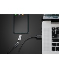Adapter wtyk USB-C™ / USB 2.0 Micro-B, srebrny