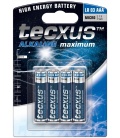 Bateria LR03 AAA tecxus / cena za blister 4 sztuk