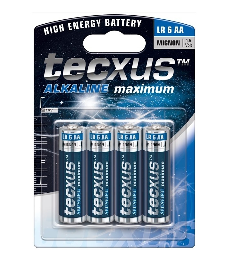 Bateria LR06 AA tecxus / cena za blister 4 sztuk