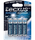 Bateria LR06 AA tecxus / cena za blister 4 sztuk