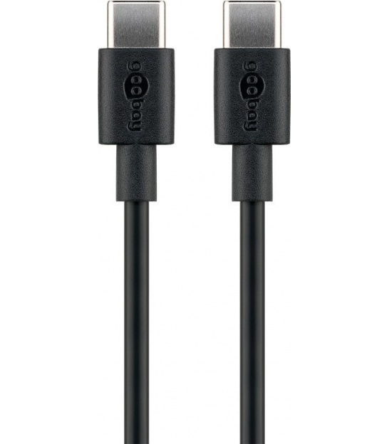 Kabel USB-C / USB-C 1m Goobay czarny
