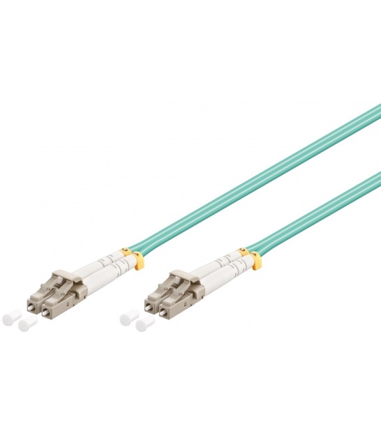 Kabel światłowodowy LC (UPC) / LC (UPC) Multimode (OM3) Aqua 7,5m
