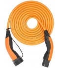 HELIX® Kabel do ładowania samochodu elektrycznego Typu 2, do 22 kW, 5 m, pomarańczowy