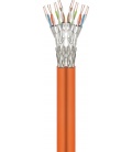 Kabel instalacyjny (drut) duplex CAT 7A S/FTP PiMF CU 500m pomarańczowy