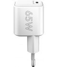 Szybka ładowarka sieciowa USB-C™ PD (Power Delivery) Nano (65 W) biała Goobay