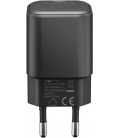 Szybka ładowarka sieciowa USB-C™ PD (Power Delivery) Nano (65 W) czarna Goobay