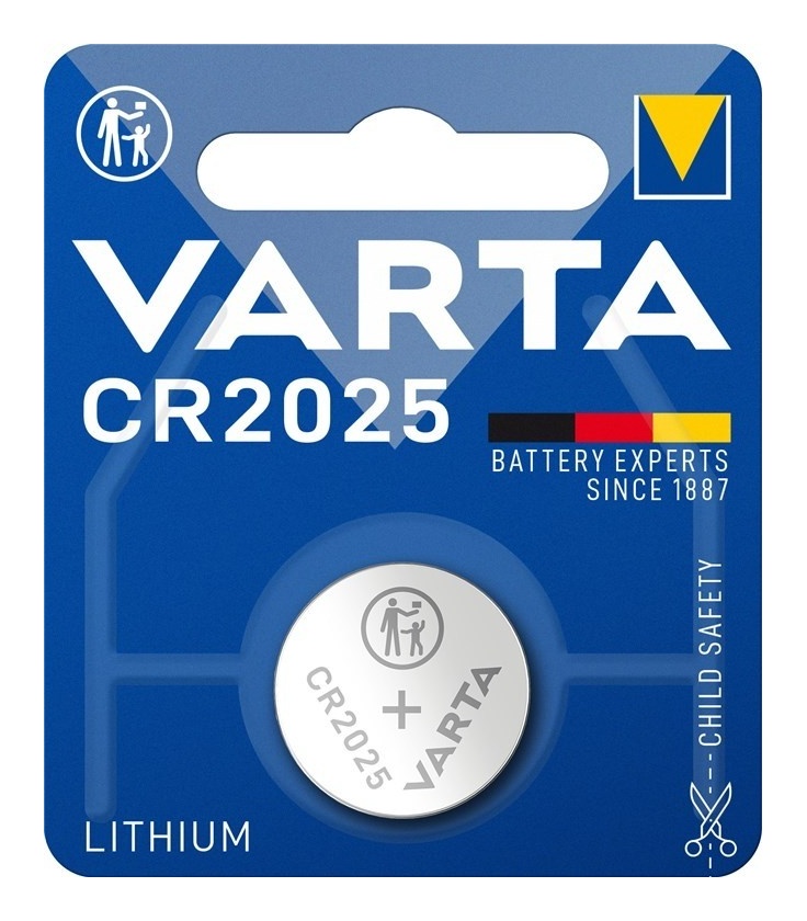 CR2025 (6025) bateria, 1 szt./blister bateria guzikowa litowa, 3 V