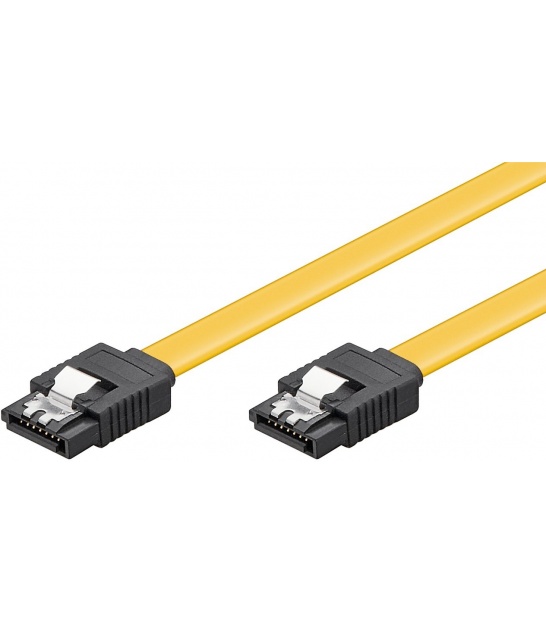 Kabel danych do komputera, 6 Gbit/s, Clip Wtyk SATA typu L Wtyk SATA typu L