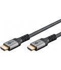 Kabel HDMI o bardzo dużej szybkości transmisji, 0,5 m, Sharkskin Grey złącze HDMI (typ A) złącze HDMI (typ A)