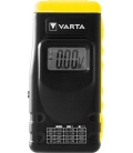 VARTA LCD Digital Battery Tester, black - digital battery tester for batteries, rechargeable batteries and button cells